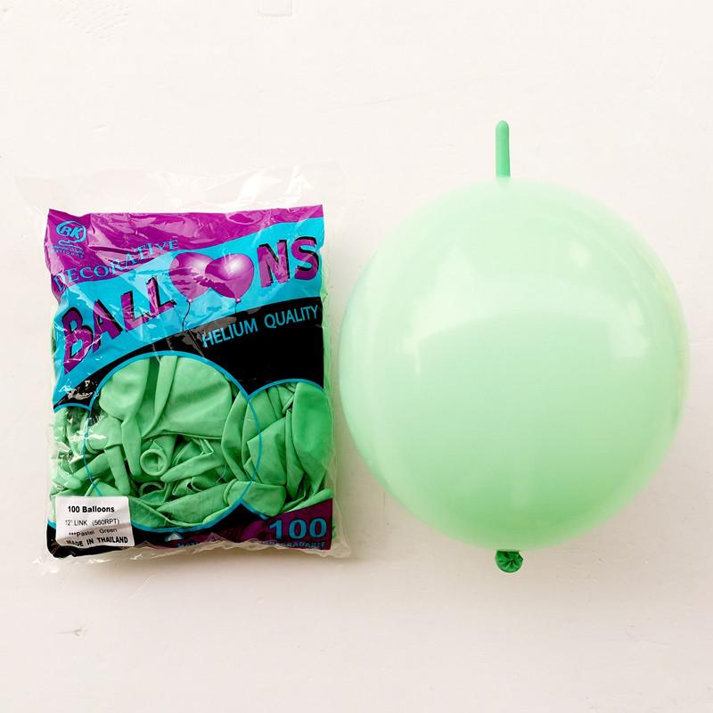 Macaron Color 12-inch Balloons, 3.5g, for Birthday Party Decoration