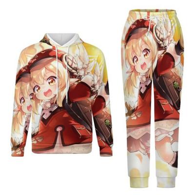 Popular Game Genshin Impact Hoodie Pants Suit 3D Print Men Women Adult Jogging Tracksuit Outfits Casual Men's Clothing 2pcs Sets