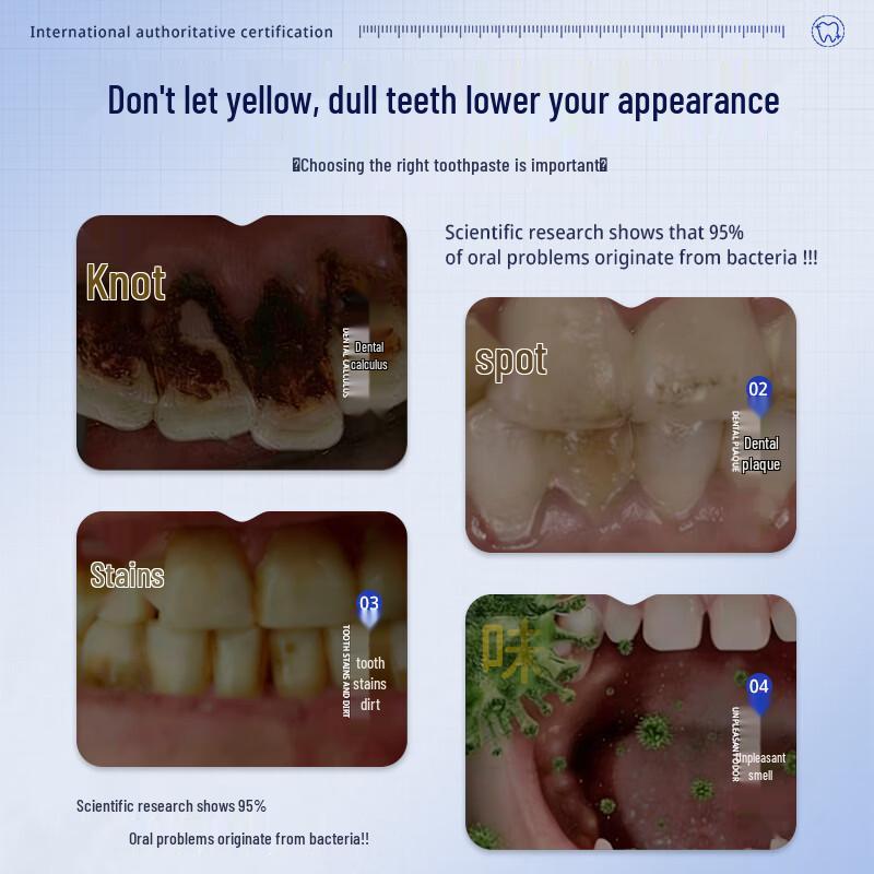 Wuyang Sea Salt Baking Soda Whitening Toothpaste