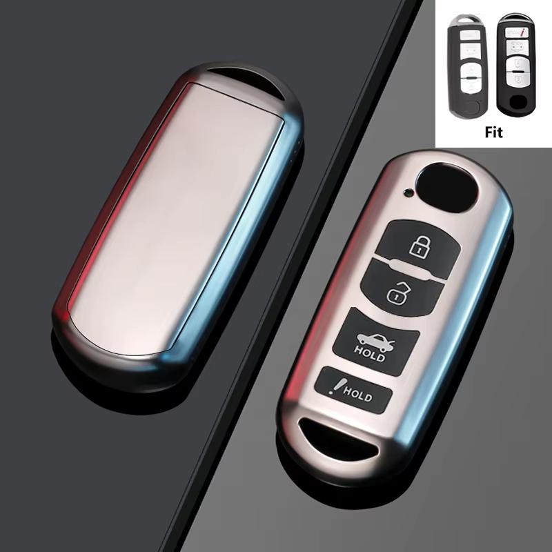 TPU for Mazda 2 3 6 Atenza Axela Demio CX-5 CX5 CX-3 CX7 CX-9 2015 2016 2017 2018 2019 Car Remote Key Case Cover Shell Holder