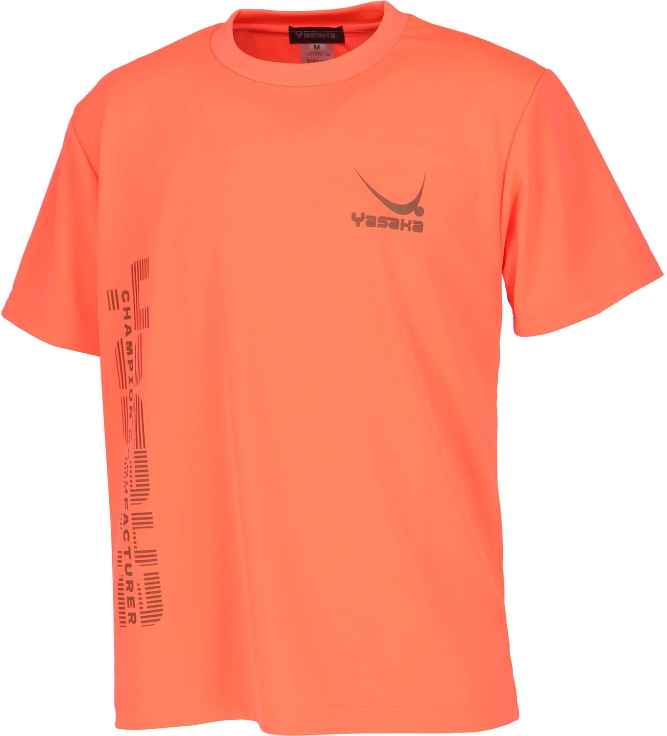 

Yasaka Table Tennis Short Sleeve Logo Nyanko Keiko Size S T-Shirt 4, Orange,