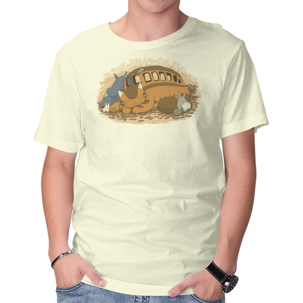Unisex Crew Neck T-Shirt Spirits Nap Graphic Short Sleeve Casual Tee XXXL