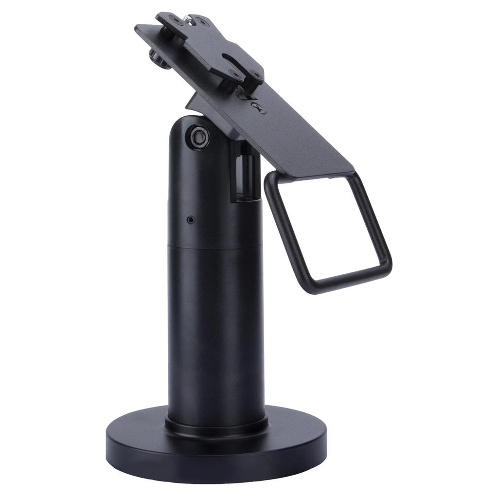 Heavy Duty Retail Terminals Stand With Thefts Prevention Screws Flexible Viewing Angled Quick Install Design