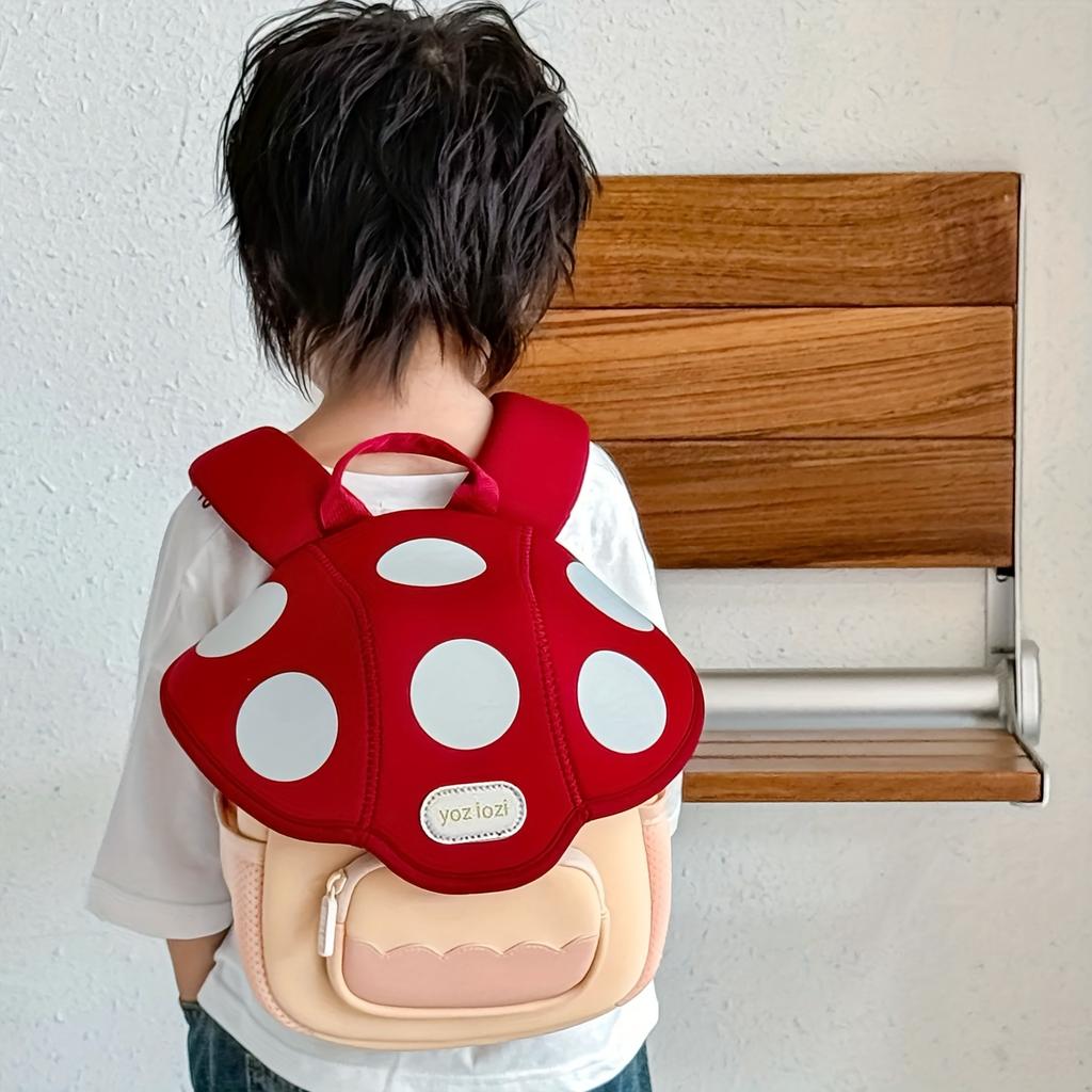 Mini Cute Mushroom Backpack, Stylish  Trendy Youngsters Backpack