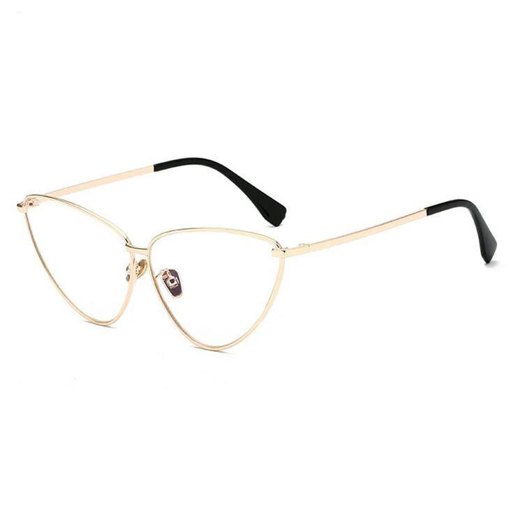 0 -0.5 -0.75 To -4.0 Vintage Myopia Lens Cat Eye Prescription Sunglasses Women Polarized Metal Steampunk Diopter Glasses Female