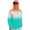 Tricou de vară cu mânecă lungă pentru bărbați Uscare rapidă Îmbrăcăminte de soare Pescuit Fitness Sport Hded Tricou cu mânecă lungă