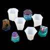 Cylindrical Silicone Mold DIY Epoxy Resin Candle Mold Aromatherapy Candle Clay Gypsum Process Casting Mold Christmas Decoration