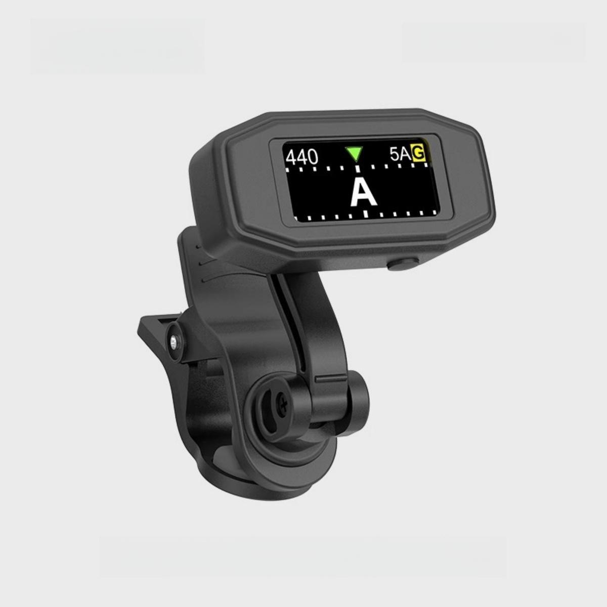 

AROMA AT-790 Rechargeable Clip-On Guitar Tuner – Fast & Accurate/TFT Screen/360° Swivel/for Guitar, Bass, Ukulele, Violin