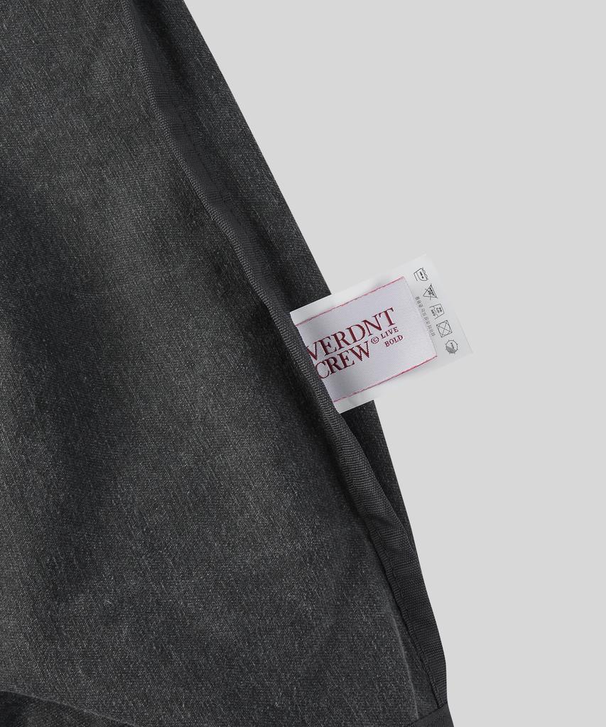 Verdnt Logo Canvas Eco Bag [Charcoal]