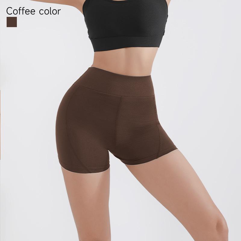 

Женские леггинсы для йоги с высокой талией и контролем живота, шорты 3/4 для тренировок с эффектом лифтинга ягодиц, для пилатеса и фитнеса XL кофейный