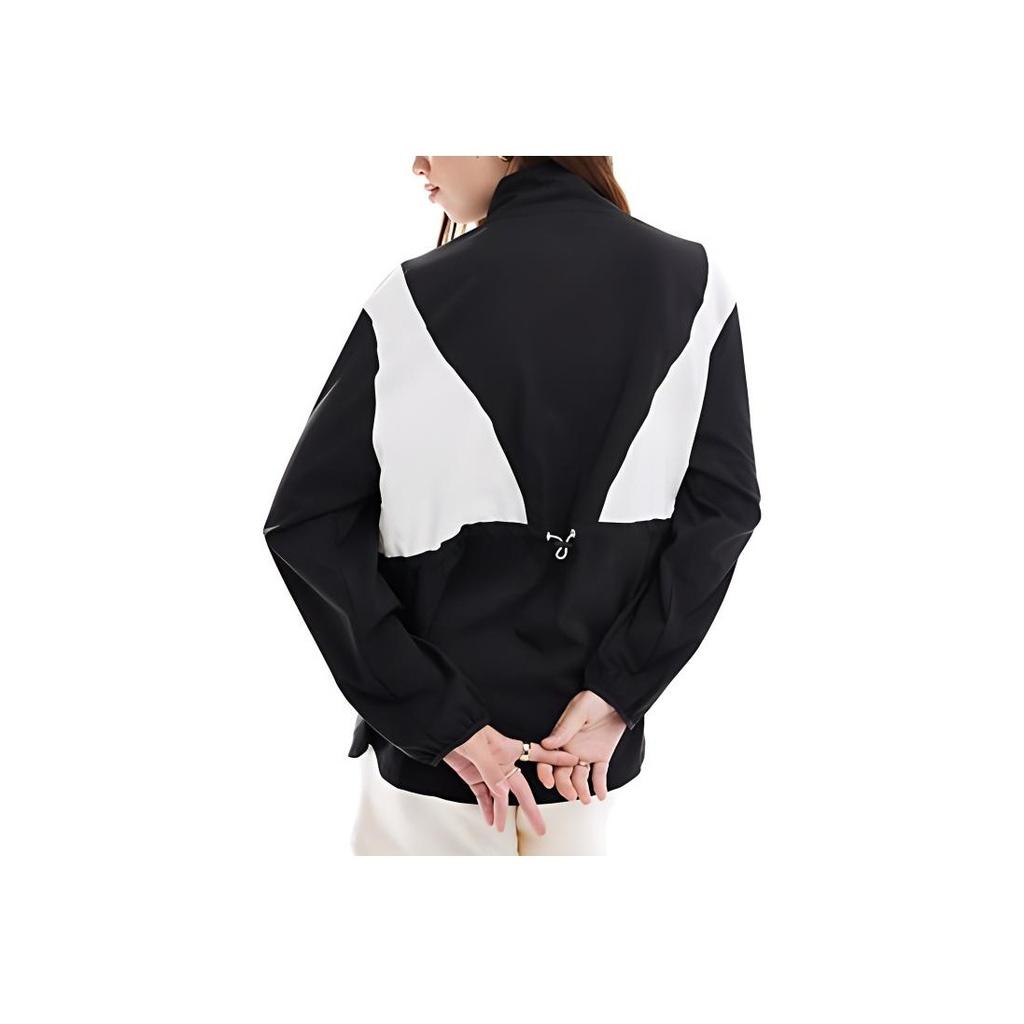 Puma Training Color Block Retro Sports Zip-Up Jacket Women Jackets Black 526421-01
