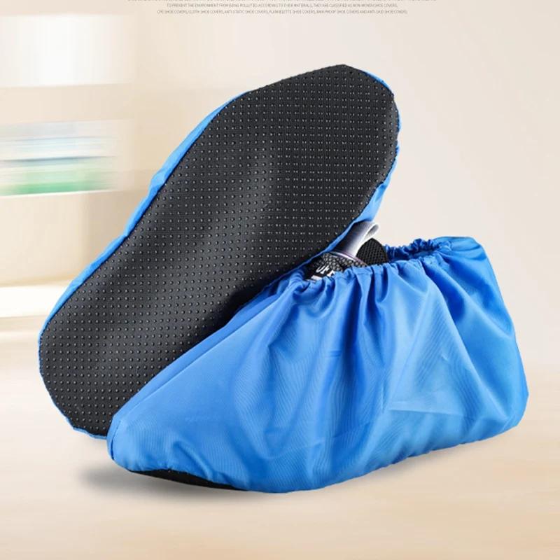 Adult Waterproof Shoes Covers Men Women Thickened Home Shoe Cover Shoes Protectors Non-Slip Shoe Cover Washable for Repeated Use