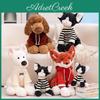 Devon Rex Schnauzer Vos Zachte Pluche Hond Hoodie Trui Speelgoed Met PP Katoen Vulling Voor Kinder Speelkamer Decor