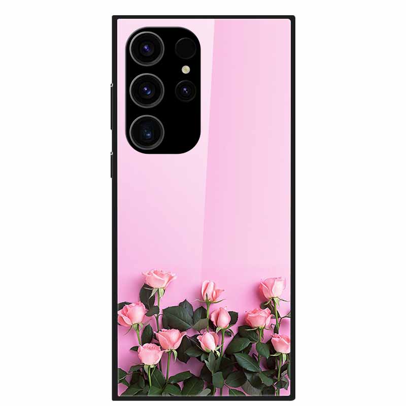 

For Samsung S25 Ultra 5G Case S 25 S25Ultra S25+ New Hard Back Cover Funda Shell for Samsung S25 Plus Tempered Glass Phone Case Galaxy S25 Plus