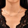Xiaomi Vnox Stainless Steel Simple Cute Heart Charms Choker, Clavicle Chain Necklace, Gold Plated Love Chain Necklaces for Female Gift