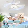 RGB LED Ceiling Fan Light - Modern Fan with Adjustable Lighting for Living Room or Bedroom