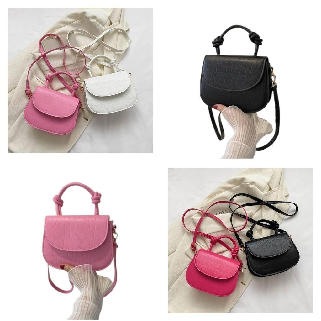 Trendy New Autumn Style 2023 Stone Texture Solid Color Urban Minimalist Shoulder Handbag