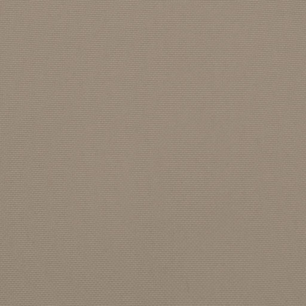 Lounge Chair Cushions 2 Pcs Taupe Oxford Fabric
