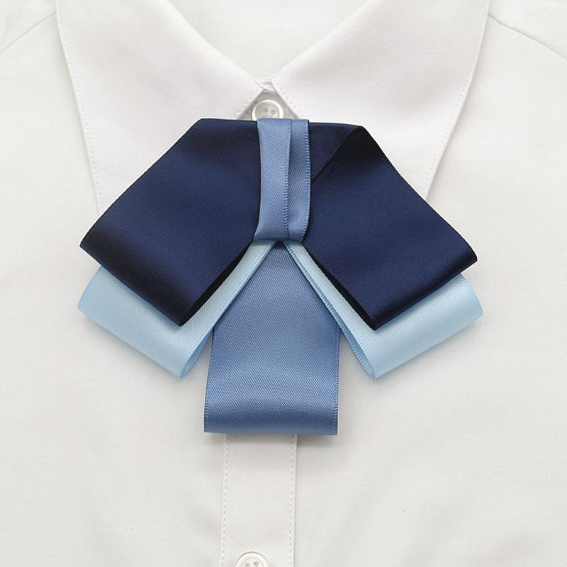 Women's Blue Flower Hair Net & Hairpin for Professionals