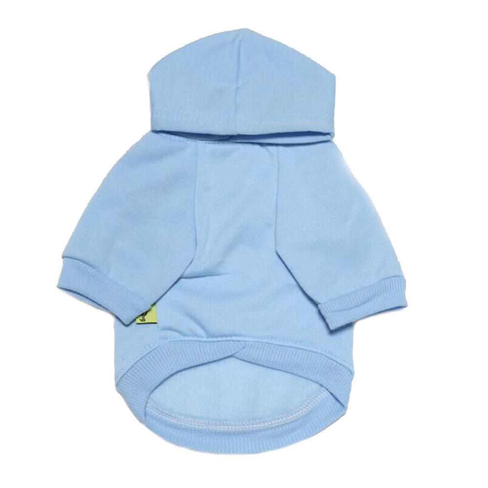 

Small Pet Dog Clothes Fashion Costume Puppy Cotton Blend T-Shirt Apparel синій