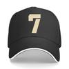 One Top Unisexs and Womens Same Style Number Printed Spring and Summer Sunshade Net Hat Fashionable Sandwich Baseball Cap