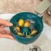 Portable Berry Swirl Washing Bowl Fast Draining Berry Rinse Basin  Food Preparation