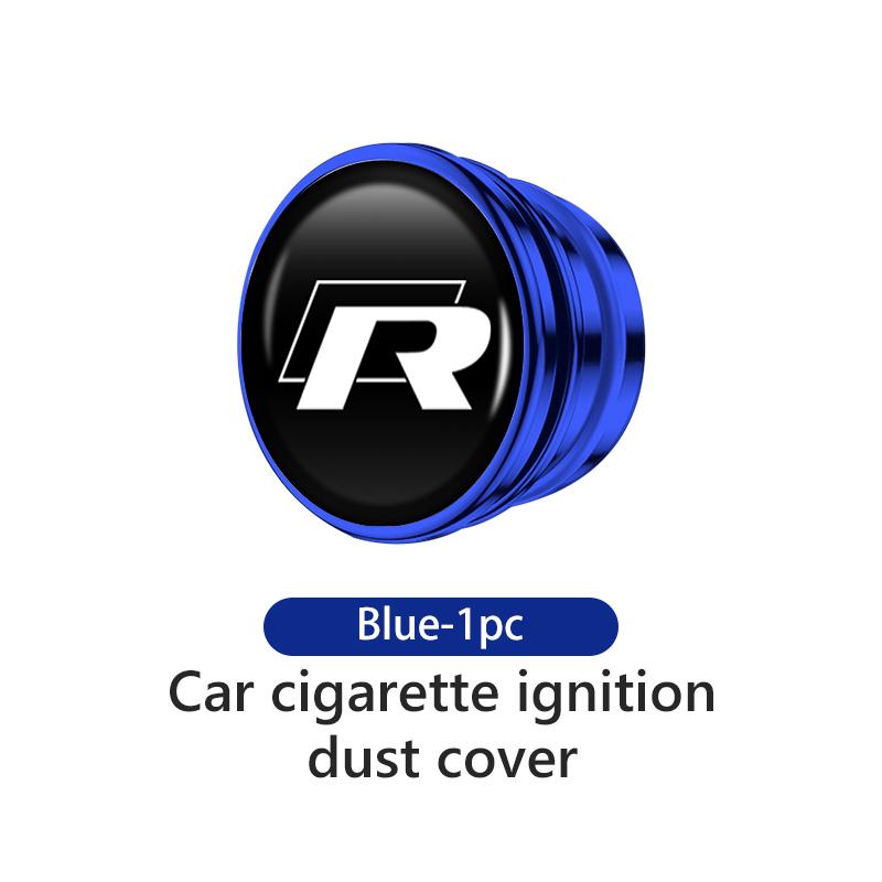 HIJK1 For Volkswagen VW Car Cigarette Lighter Cover DustProof Decoration Cap Golf Polo 4 5 6 Passat B5 B6 B7 CC Jetta Tiguan