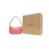 Coach Swinger 20 Solid Color Chain Leather Underarm Bag Mahjong Bag Handheld Crossbody Shoulder Bag Women Bags Pink C2643-B4RRJ