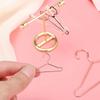 SANJAOYEE Doll 40mm Miniature Clothes Hanger Clothing Accessory for Doll BJD Doll Cute Hangers, 10-Piece Set, Rack, Rack, Dress-Up Clothes, Clothes,