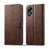 Business calf pattern Suitable for OPPO A58 4G flip wallet Mobile phone case Reno 10 card buckle leather case