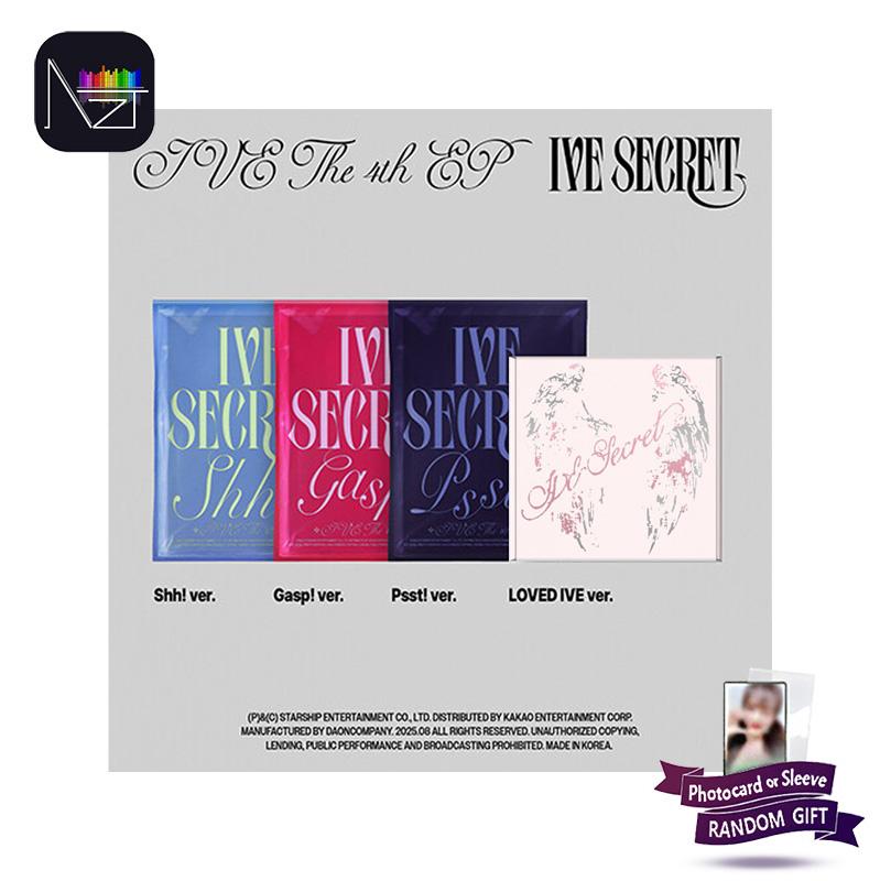 IVE מיני אלבום רביעי [IVE SECRET] (גרסה רגילה / מוגבלת)