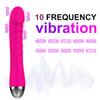 Female Masturbator Strong Vibration Portable Quiet Bass 10-Frequency Simulated Flirting Use Silicone Clit Stimulator Masturbator Massage Stick Adult