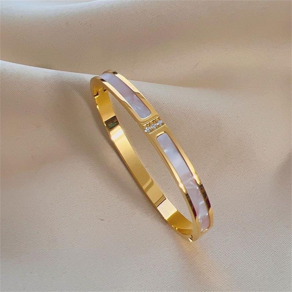 5/1 stuks Sprankelende Zirkonia Ingelegde Roestvrij Staal Armband Set voor Vrouwen Stapelbare Armbanden Mode Niet Verkleurende Sieraden Cadeau