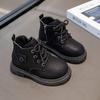 Children Ankle Boots  Autumn New Zipper Kids Short Boots Boys Girls Comfortable Non Slip Outdoor Toddler High Top Shoes