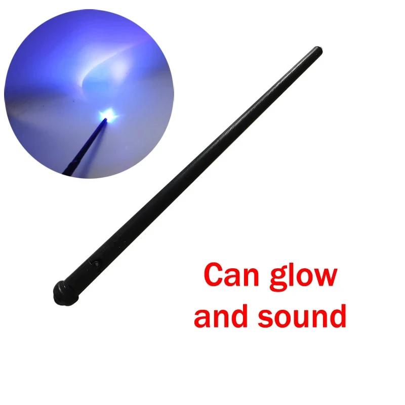 Wizarding Stick Magic Wand Glowing Vocal Plastic Party Favors Halloween Festival Gathering Stage Cosplay Play Props Gifts TMZ