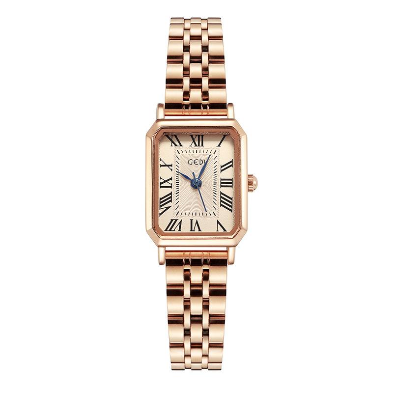 

UTHAI CQ473 Повседневные и модные женские часыпростые ретро кварцевые часылегкие роскошные часы подарокчасы для женщины