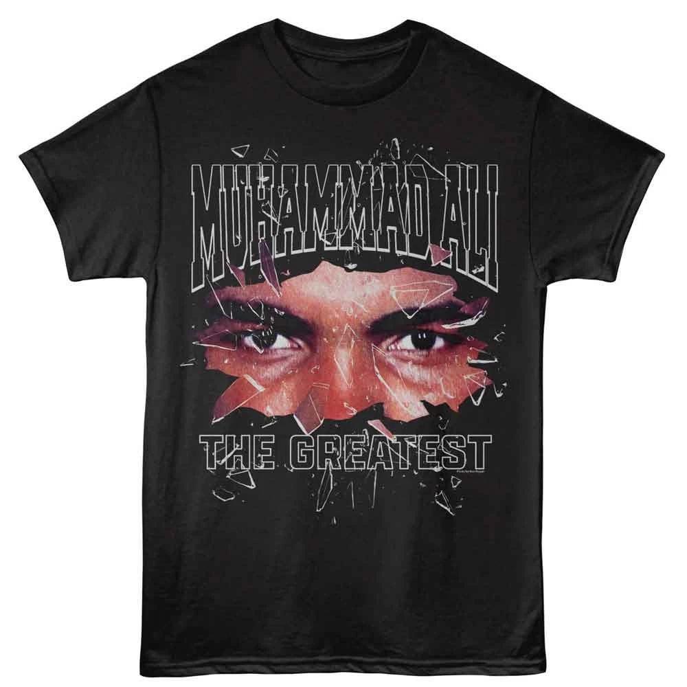 Muhammad Ali - Shattered Glass - Black  Short Sleeve Children s T-shirt 160