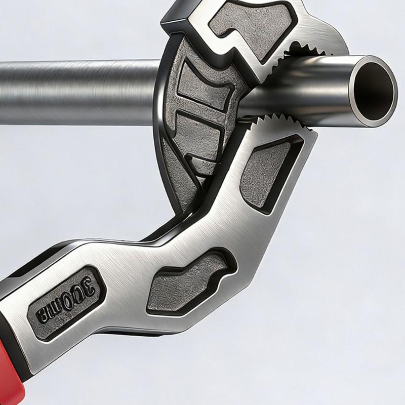 Rustproof Double Head Auto Locking Adjustable Wrench for Reliable Performances in Damp Industrial and Outdoor Applications