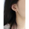 Rice Fragrance 18K Gold-Plated S925 Silver Wheat Ear Earrings - Shiny & Exquisite Women's Ear Clips