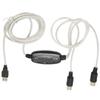 Plug and Play 16-Kanal PC zu Synthesizer MIDI-Kabeladapter für Keyboard, Klavier, Synthesizer