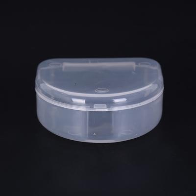 1Pc Dental Box Denture Teeth Storage Case Mouth Guard Container 6.4X6.5X2.5Cm