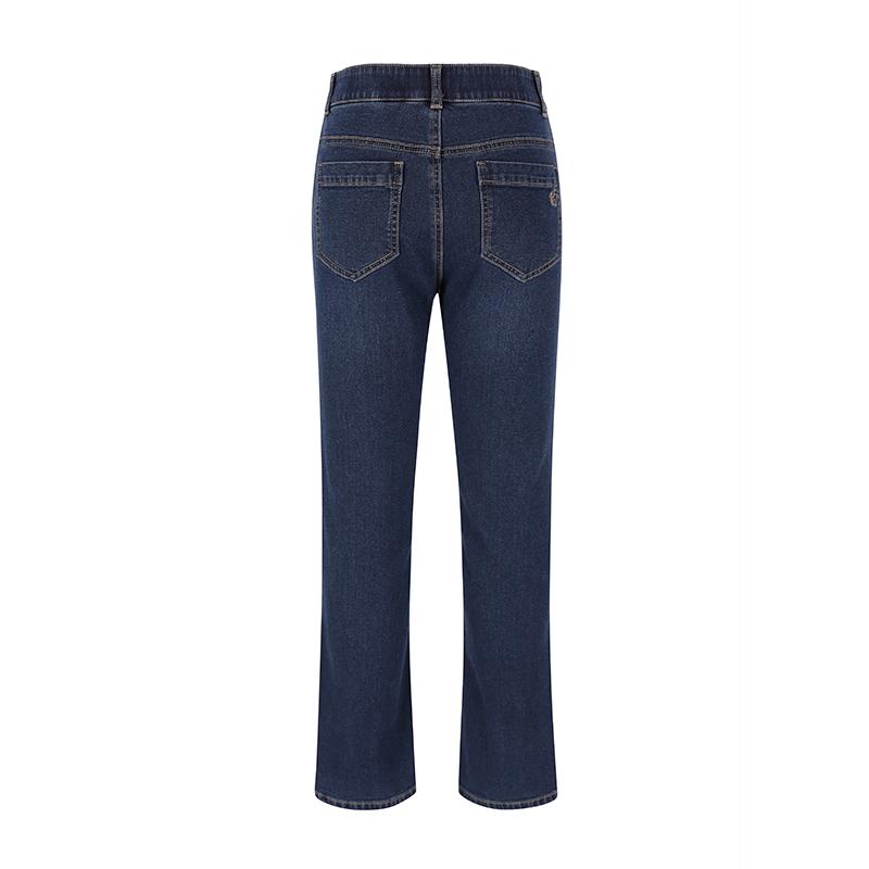 VISITINNEWYORK Straight Napping Denim Pants (Vzbdp32)