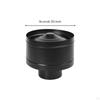 Chimney Weather Hood Weatherproof Heating Flue Cap HeatTolerant for Fireplace 100MM Rain