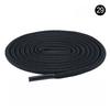 Half Round 4mm Solid Color Shoelaces Classic Sneaker Replacement Shoe Strings 120cm 1Pair High Quality