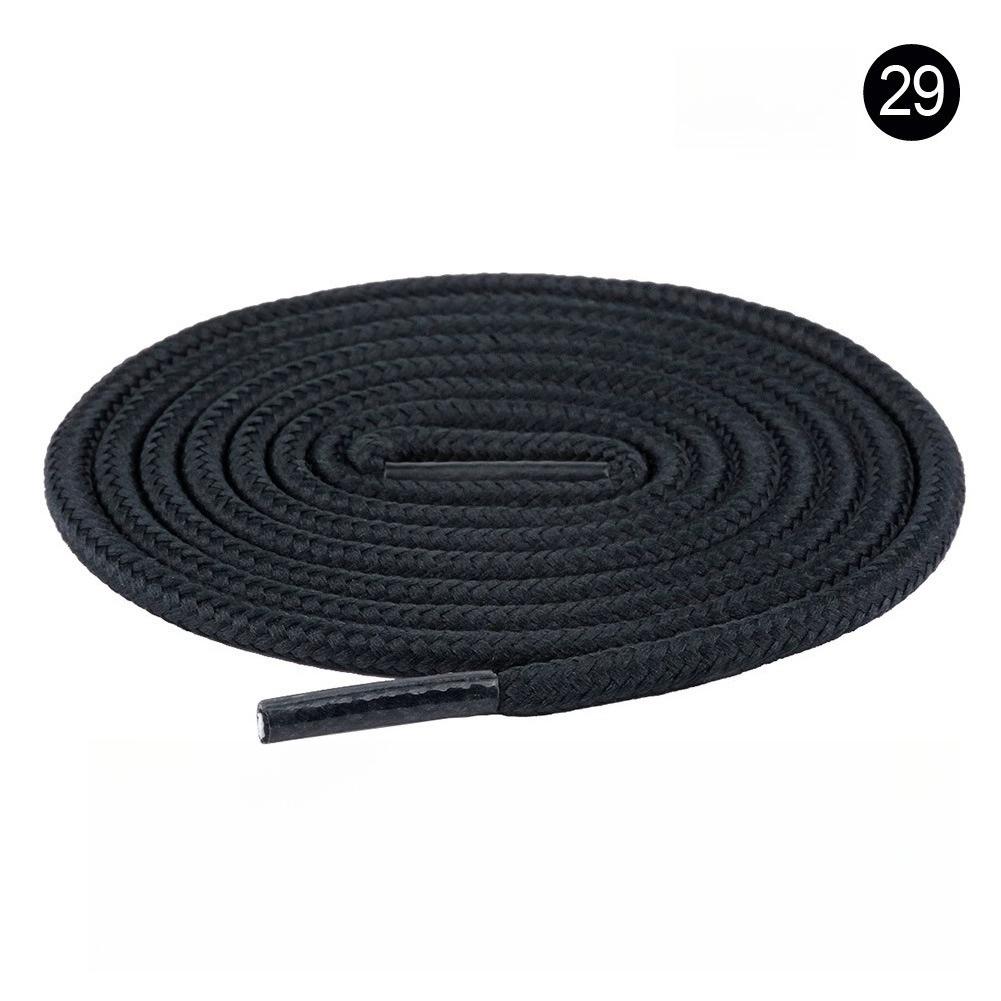 Half Round 4mm Solid Color Shoelaces Classic Sneaker Replacement Shoe Strings 120cm 1Pair High Quality