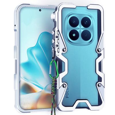 For Xiaomi POCO M8 Pro Metal Bumper Case Aluminum Metal Frame Cover Shockproof Funda for POCO M8 M7 Pro Plus Case