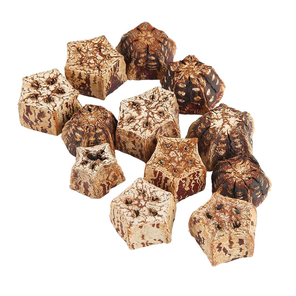 Bird Chewing Blocks Beak Grinding Boredom Relief Decorative Five Pointed Star Shape Bird Bite Nuts for Parrot