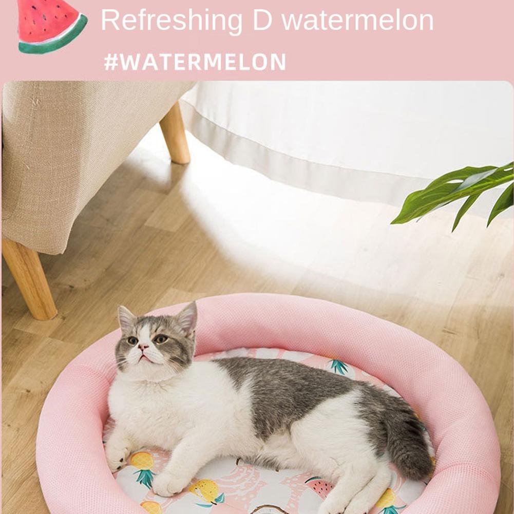 Breathable Pet Mat Cooling Pad For Cat Teddy Dog Portable Kennel Pet Supplies