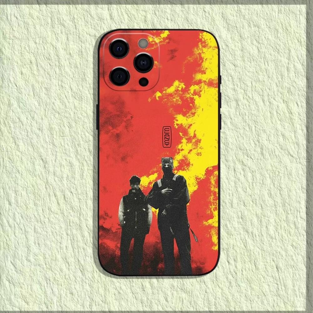T-Twenty O-One Pilots Phone Case For iPhone 16,15,14,13,12,11,Pro,X,XS,Max,XR,Plus,Mini Soft Black Cover