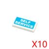 Scene Model Printing Accessories Building Blocks Dashboard Screen Keyboard Mouse Control Buttons Mini Compatible Brick Toy N08